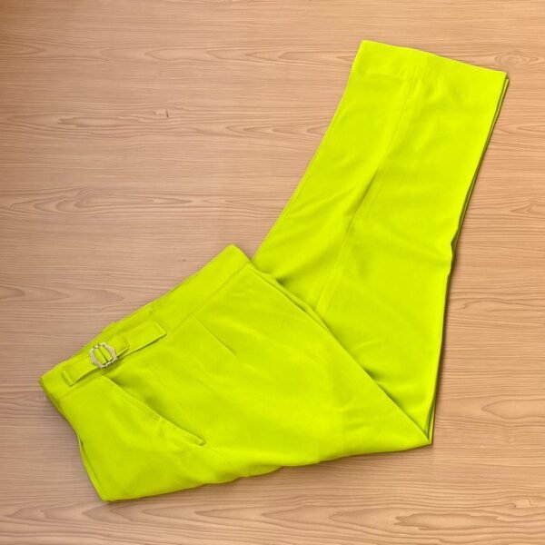 Zara - Material Trousers (Yellow)