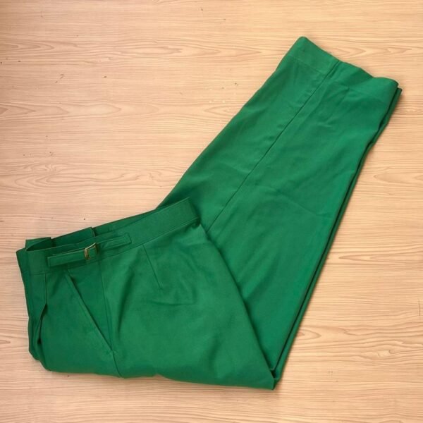 Zara - Material Trousers (Green)